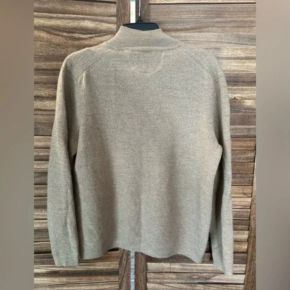 Raffi The Palmer Quarter Zip Merino Wool Jumper Sweater - Picture 5 of 8